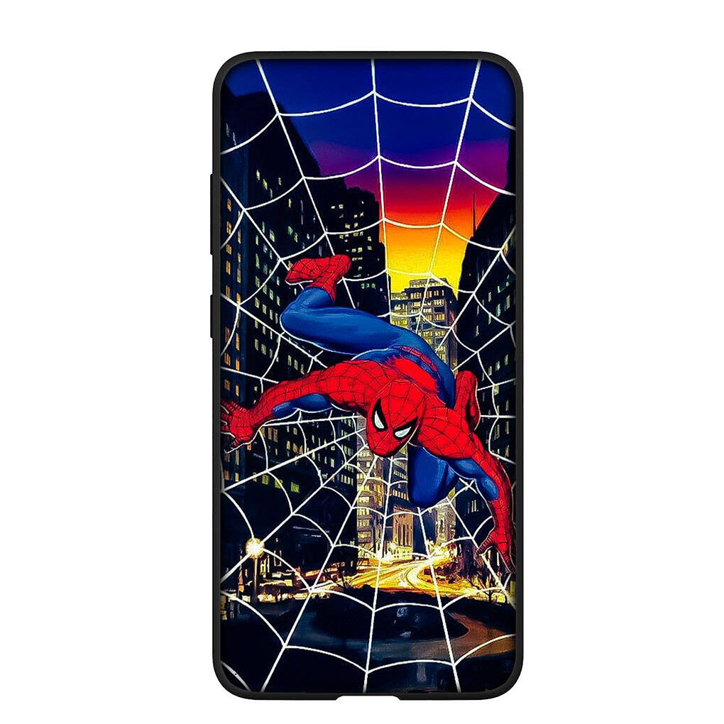 Phone Case for Samsung Galaxy S25 S23 S22 S24 Ultra FE A05 A06 A15 A16 A36 A37 A35 A54 A55 A56 A57 A25 A26 A53 A17 Spiderman Marvel Spider Man Cover