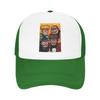Eltingville Club The Team Drawing Mesh Sun Hats  Outdoor Sport Breathable Baseball Caps Couple Fitted Retro Print Trucker Hat