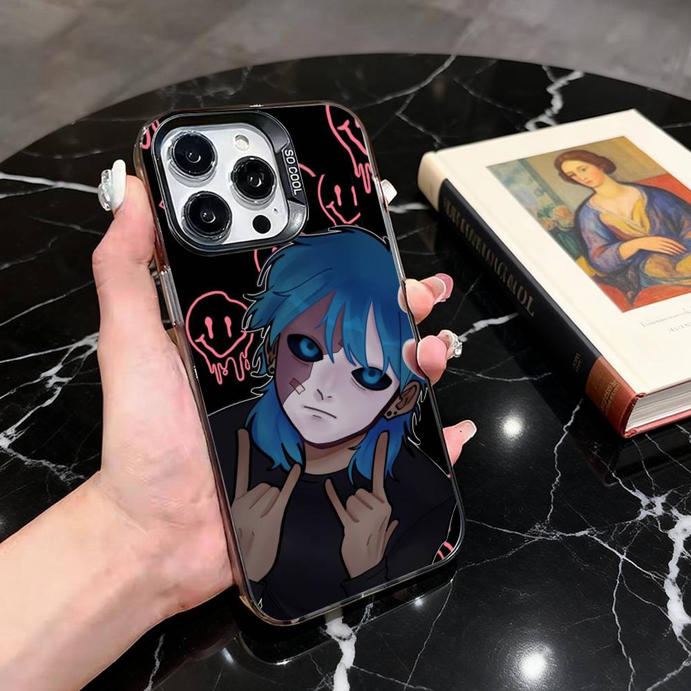 

Sally Face Game Sal Fisher Phone Case For iPhone 17,16,15,14,13,12,11 Plus,Pro Max,XS,Colorful Silver Black Cover iPhone14ProMax