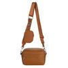 Nuova Borsa a Spalla Trapuntata, Borsa a Tracolla Casual con Cerniera, Borsa Quadrata in PU con Portamonete Piccolo, Carta, Telefono, Fotocamera, Rossetto, Chiavi, Pochette