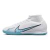 Nike Zoom Mercurial Superfly 9 Academy IC Blast Pack Men Sneakers White Pink-Blast Baltic-Blue DJ5627-146