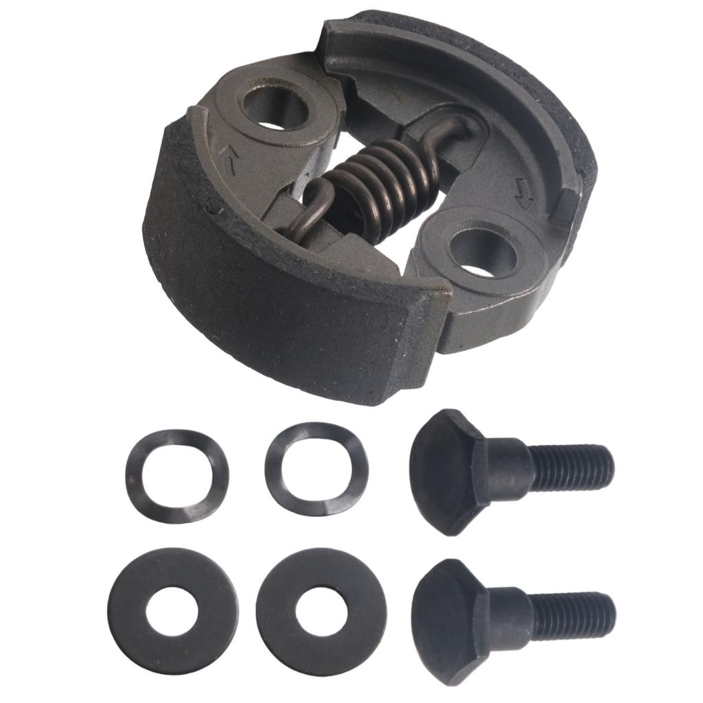 Replacement Clutch Set with Screws for 2 34F Brush Cutter Grass Trimmer Garden Power Tool Component for Repairs