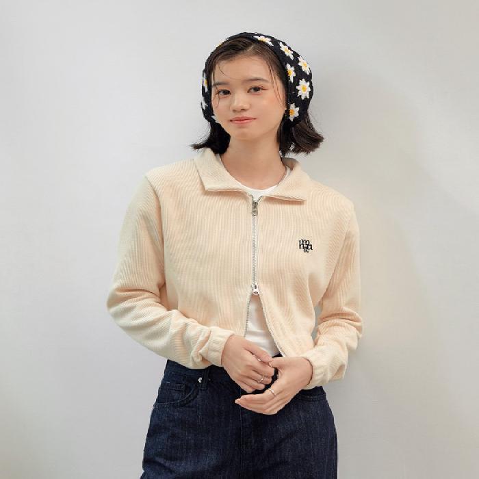 Muahmuah Slim Fit Knit Zip Up Cardigan 4 Colors