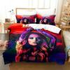 Juego de Ropa de Cama de la Cantante Popular Becky G Estampado 3D Funda Nórdica Funda de Almohada Decoración de Dormitorio para Adulto Niño Niña Regalo Tamaño Individual Doble Regalo