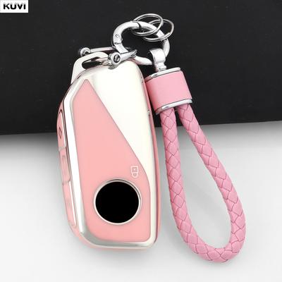 For Bmw I7 X7 G07 Lci Ix I20 X1 X3 X5 U11 5 7 Series G70 G09 Xm U06 G81 M3 Fashion Tpu Car Key Case Cover Protected Keychain Fob