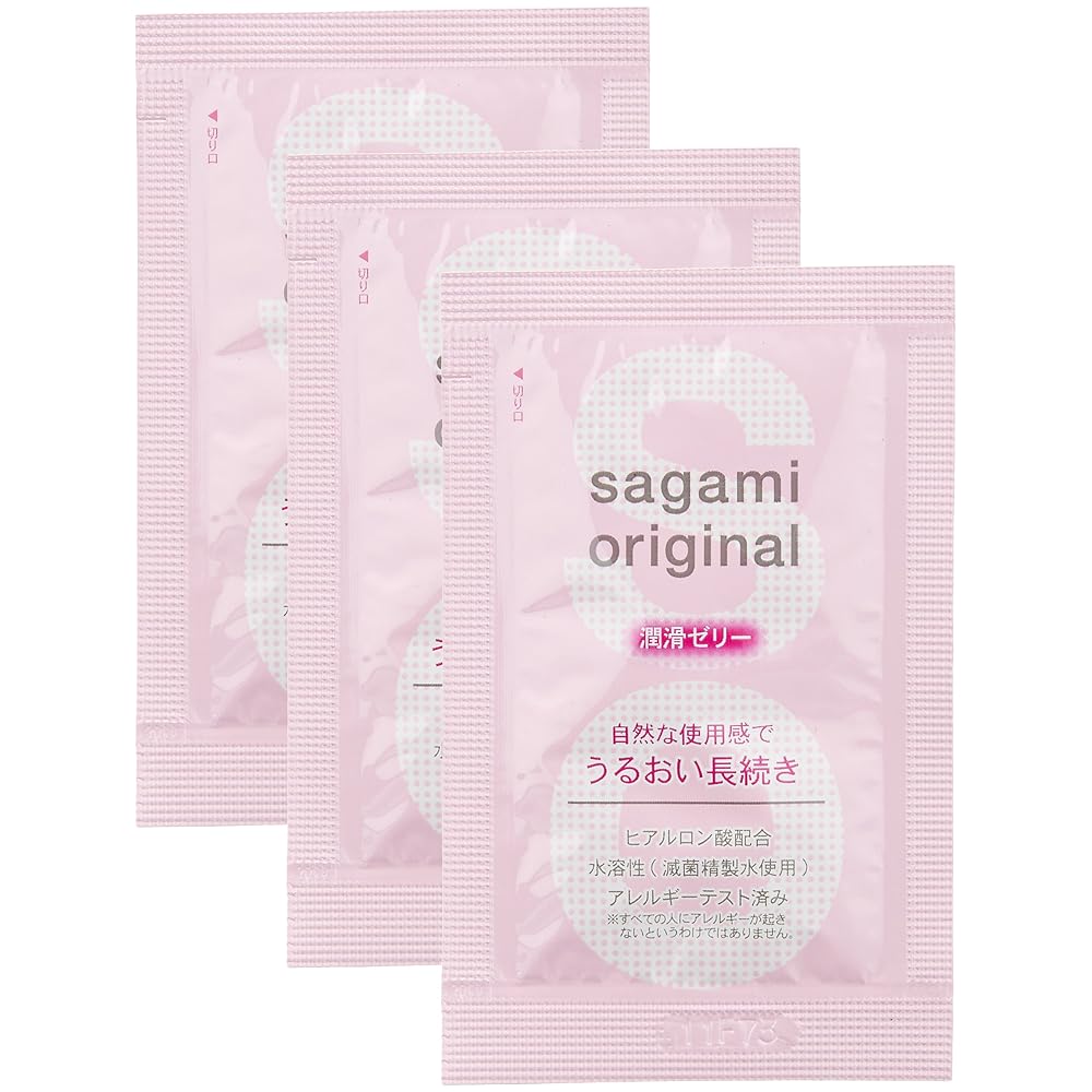 Sagami Original [] Lubricating Jelly, Water-soluble, 60g x 3+