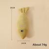 Cat Toys, Huge Linen Fish for Teasing Cats, Self-entertainment, Chewing and Grinding Teeth Cat, Mint Fish, Wavy Cloth Fish Cat Toys