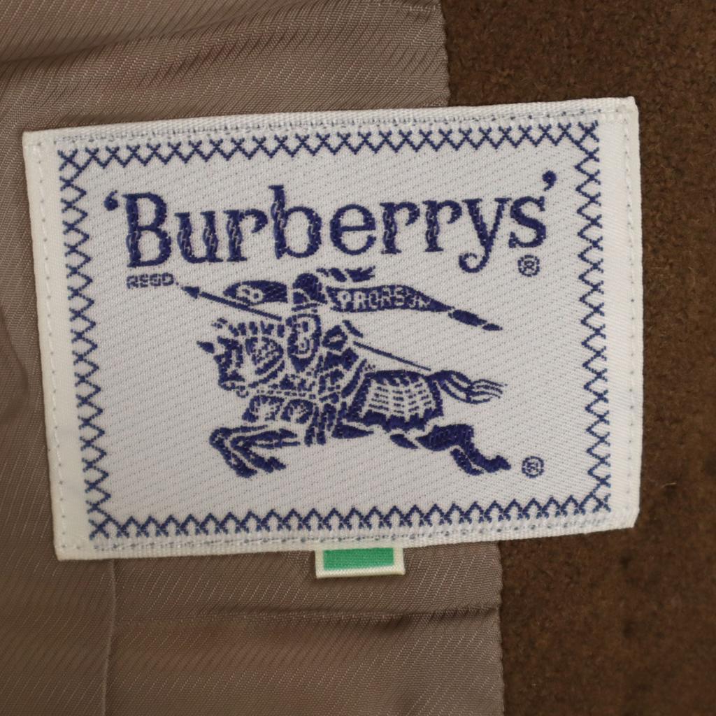 Burberrys 90s Cashmere Blend Old double tailored jacket 9AB2 Brown Women Used