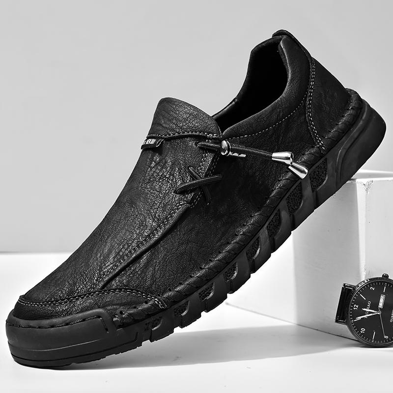 Men's Leather Shoes Casual Sneakers