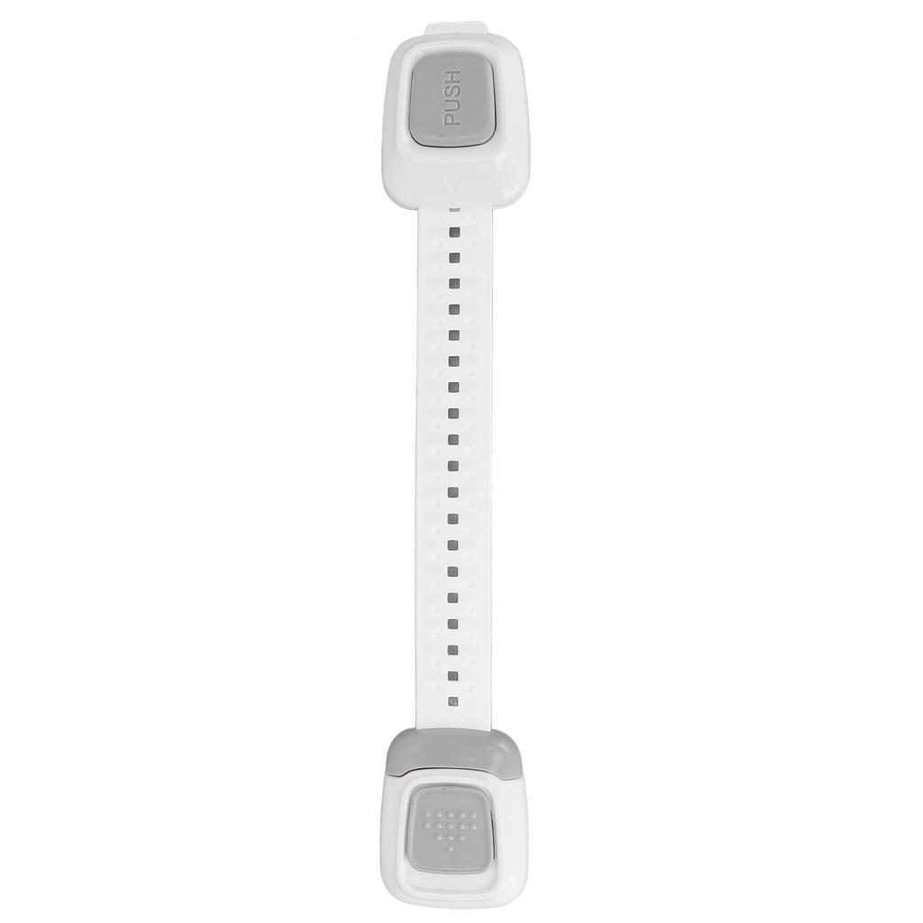 Child Safety Strap Lock Double Button Adjustable Multifunction Hand Protection for Refrigerator