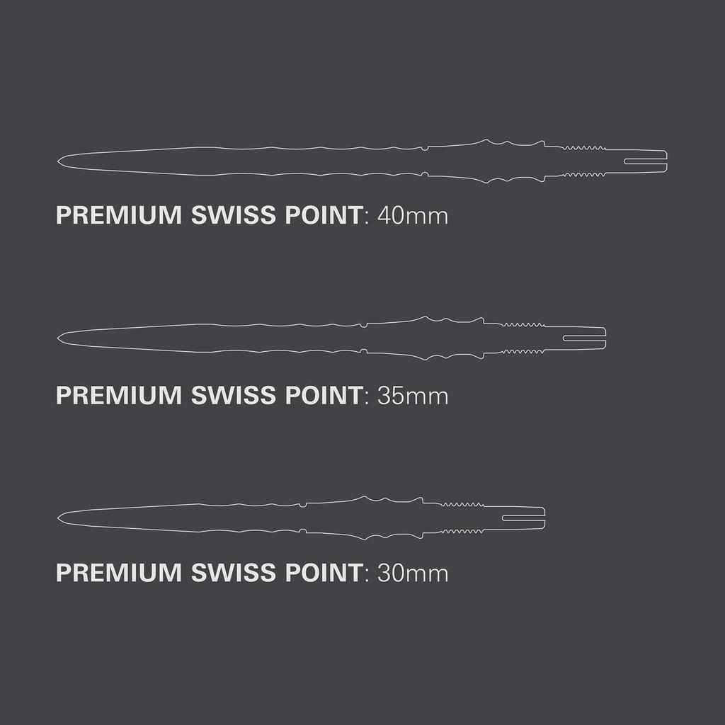 Ziel Japan JAPAN PREMIUM SWISS POINT (Swiss Point für Target Steel Darts) (Siliziumdioxid, 30mm)