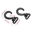 10pcs Large Outdoor Tent Hook S-Shaped Hanging Hooks  for Luggage Webbing Bag Backpack
