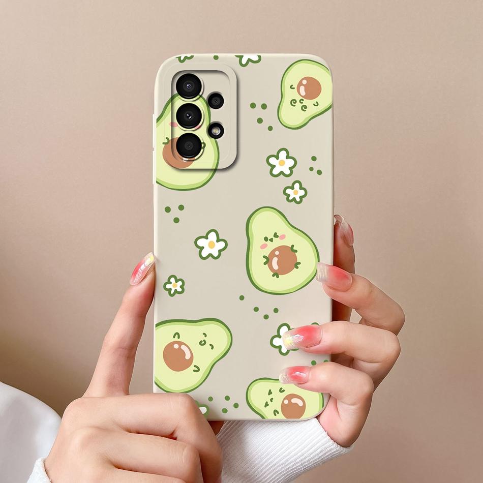 Case For Samsung Galaxy A13 A 13 4G 5G New Design Soft Liquid Silicone Full Coverage Back Cover Anti Slip Shockproof Bumper Capa