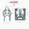 Galvanized Metal Snap Fastener: V-Shaped and U-Shaped Steel and Stainless Steel Clips