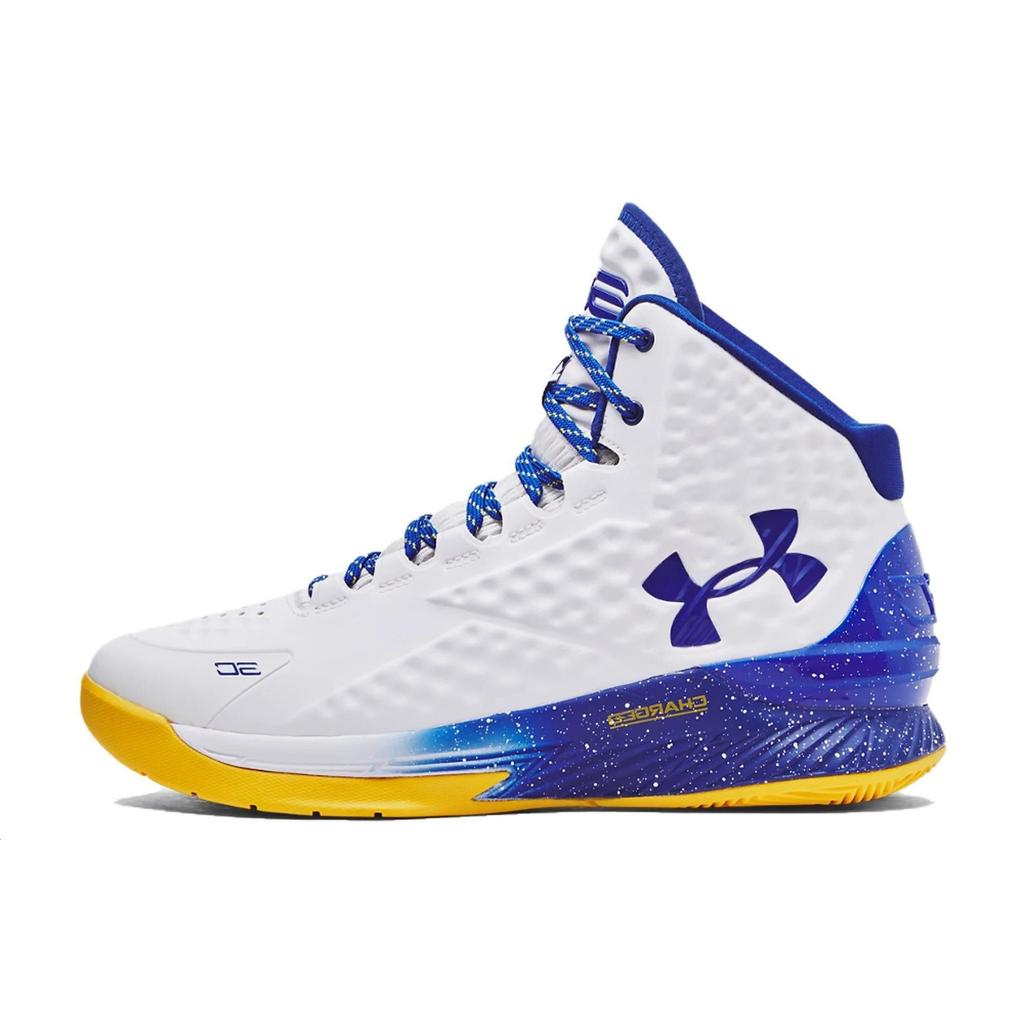 Under Armour Curry 1 Retro Dub Nation 2023 Unisex Sneakers White Royal 3024397-101