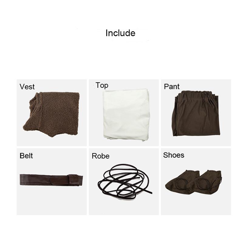 Movie Monster Shrek Cosplay Costume Mask Shrek Top Vest Pant For Men Role Play Halloween Carnival Role Play Party Costume