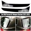 Car Rear Window Side Spoiler Canards Splitter For Passat B7 Wagon Alltrack 2011-2015 Glossy Black Rear Side Window Wing