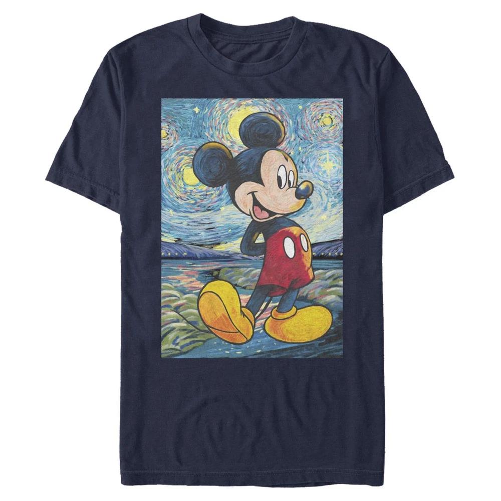 Mickey  Friends Starry Paint Mickey TShirt New XL