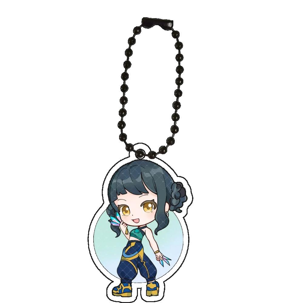 Kpop Dämonenjäger Anime Zoe Rumi Mira Saja Jungs Superstar Acryl Schlüsselanhänger Unters Huntr/x Baby Selbst Schlüsselanhänger Huntr-X Tasche Anhänger