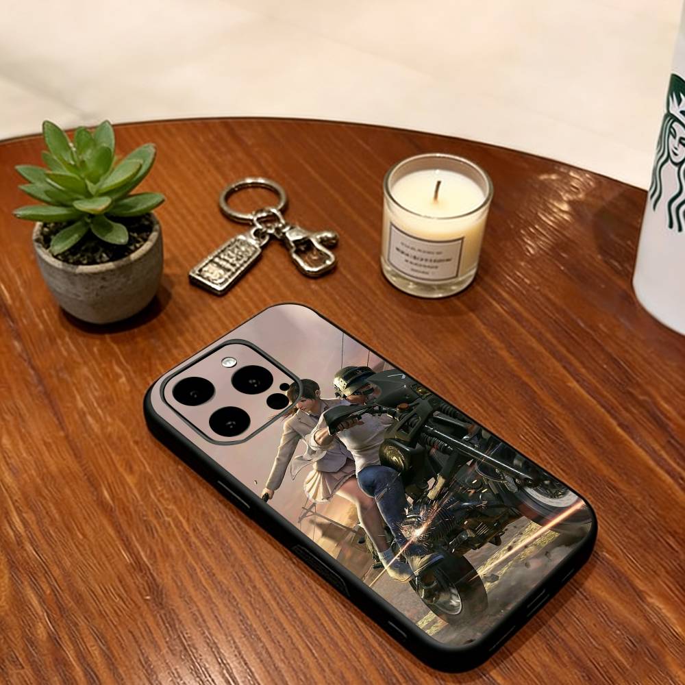 PUBG Phone Case Silicone Soft For IPhone 17 16 15 14 13 12 11 X XR Plus Pro Max Plus