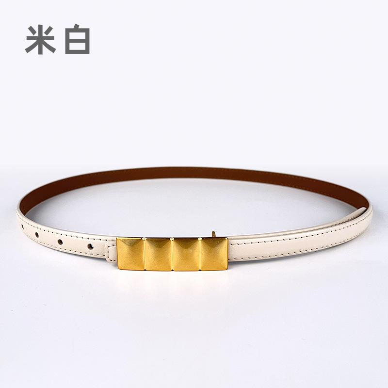 Genuine Leather Women'S Belt Retro Two-Layer Cowhide Belt With Jeans Casual Pants Belt Women'S Model