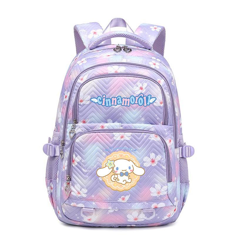Japanese Cartoon Pattern Printed Backpack, Youth Student Schoolbag, Puppy Pattern Schoolbag, Large Capacity