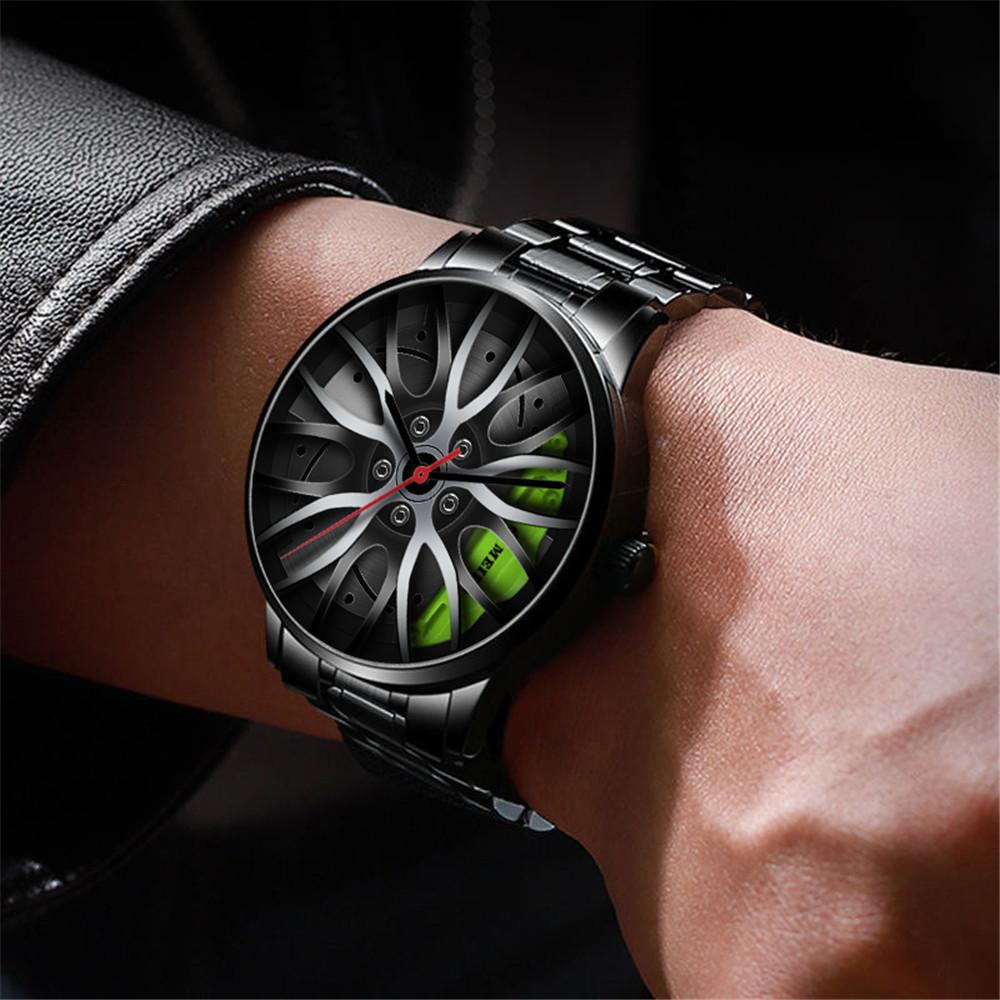 Nuovi orologi uomo orologi sportivi uomo orologi quartz sport cerchio mozzo  ruota quarzo orologio da polso acquista in modo economico — spedizione  gratuita, recensioni reali con foto — Joom