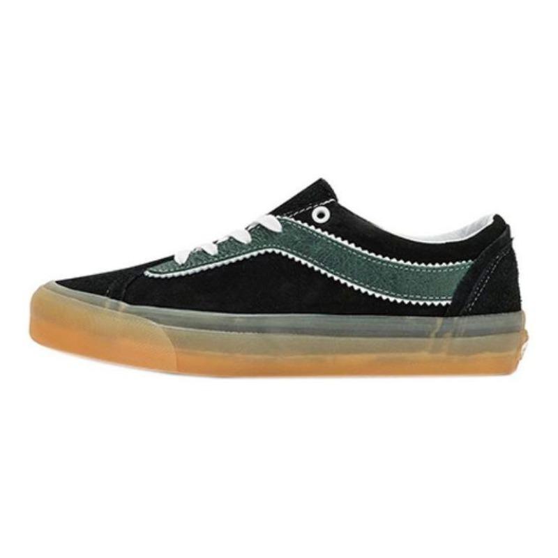 Vans Bold NI UNDERLAY unisex breathable durable low-top canvas shoes black VN000DNQBMA 36.5