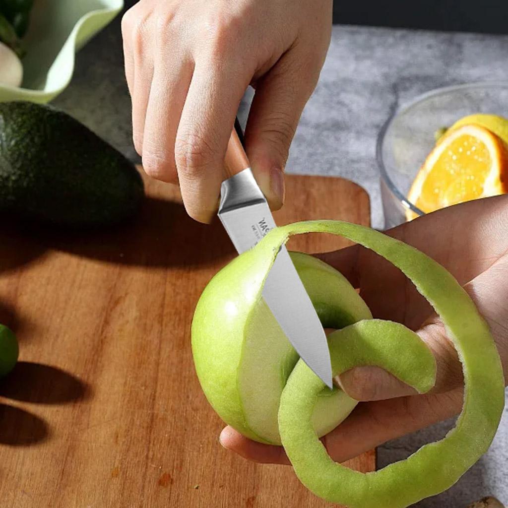 WXCOO Professional Japanese Kitchen Knife Fruit Peeler Utility Knife Stainless Steel Fish Fillet Knife Meat Cleaver Cooking Tool