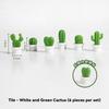 Kitchen Sticky Note Cactus Two-Color Optional Succulent Home Decor Fridge Magnet Refrigerator Decoration Gift Poster Anime