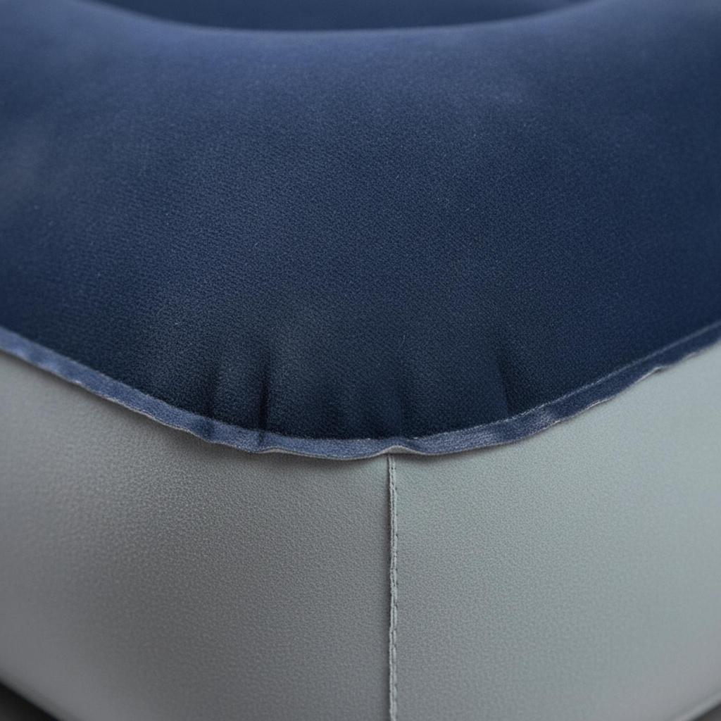 Inflatable Travel Footrest Cushion Aufblasbar Foot Support Tragbar for Travelers