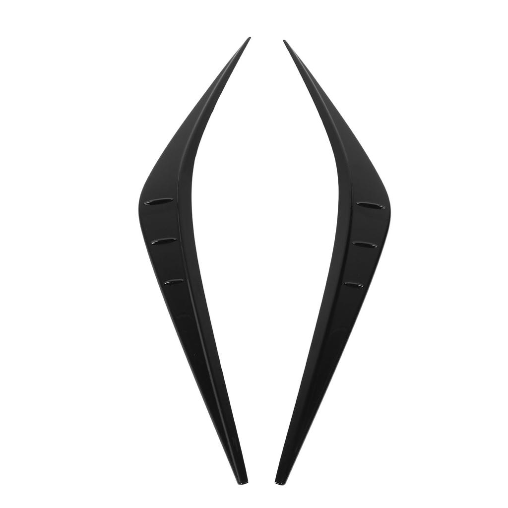 2PCS Headlight Eyebrows Left Right Front Headlamp Eyelid Molding Trim Eyebrow Strip for Yaris Cross XP210 2023 To 2024