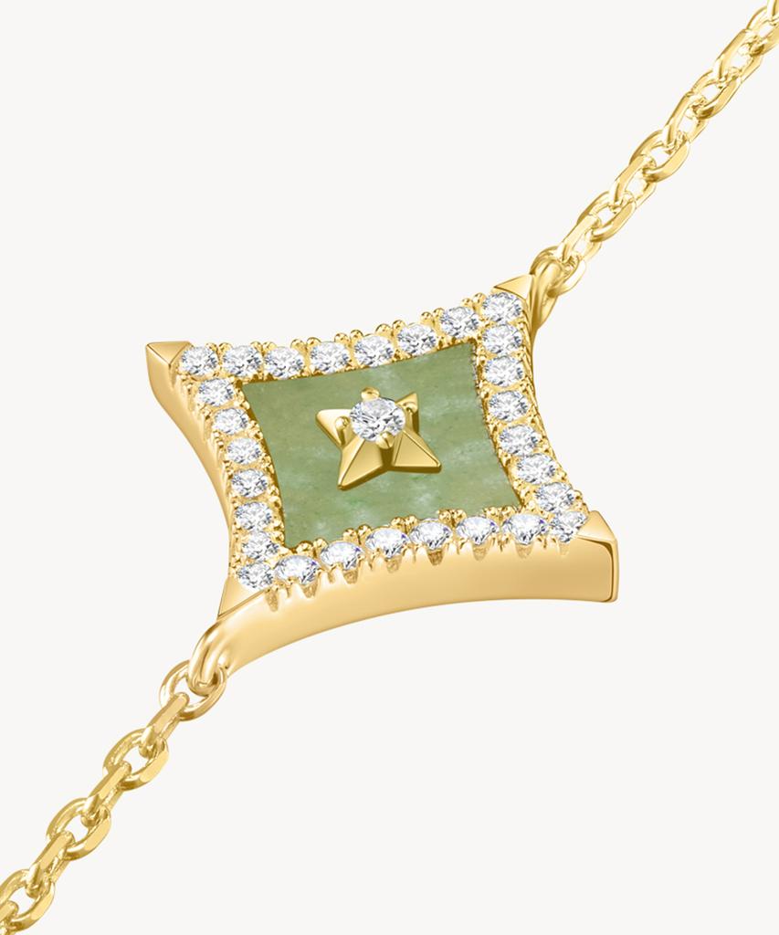 Lola Rose Starry Aventurine Women'S Gemstone Layered Bracelet