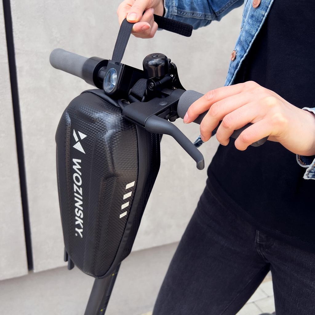 Waterproof Scooter Handlebar Bag Scooter Bag 3L Black