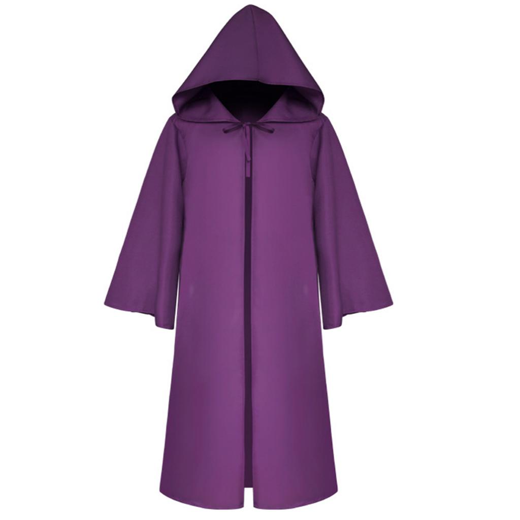Unisex Cloak Adults Halloween Cape Vampires Robe Cosplays Costume Fancy Dress Party Wizard Witch Mantle Magician Outfit