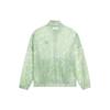 Li-Ning Tie-Dye Sports Trend Loose Casual Breathable Stand Collar Full Print Jacket Women Jacket Water-Green AFDS294-2
