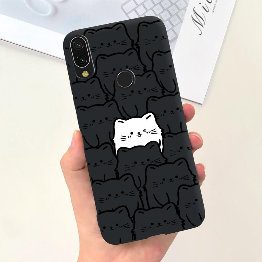 Candy Color Phone Case For Vivo Y11 2019 Cover Vivo 1906 Ultra Slim Soft TPU Bumper Silicone Capas For VivoY11 Y 11 2019 Cartoon