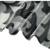 Black Window Scarf Valances Extra Long Bed Canopy Curtains Living Room Decor, Curtain Scarf Valances Sheer Fabric for Draping, 1 Panel, 52Wx216L