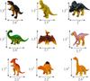 Dinosaur Themed Cake Toppers With Eggs Leaves Trees For Birthday Party , Wild Animals ,Kids Party Cake Decorations