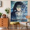AAttack on Titan Tapestry Art Printing Japanese Wall Tapestry Anime Wall Hanging Home Decor