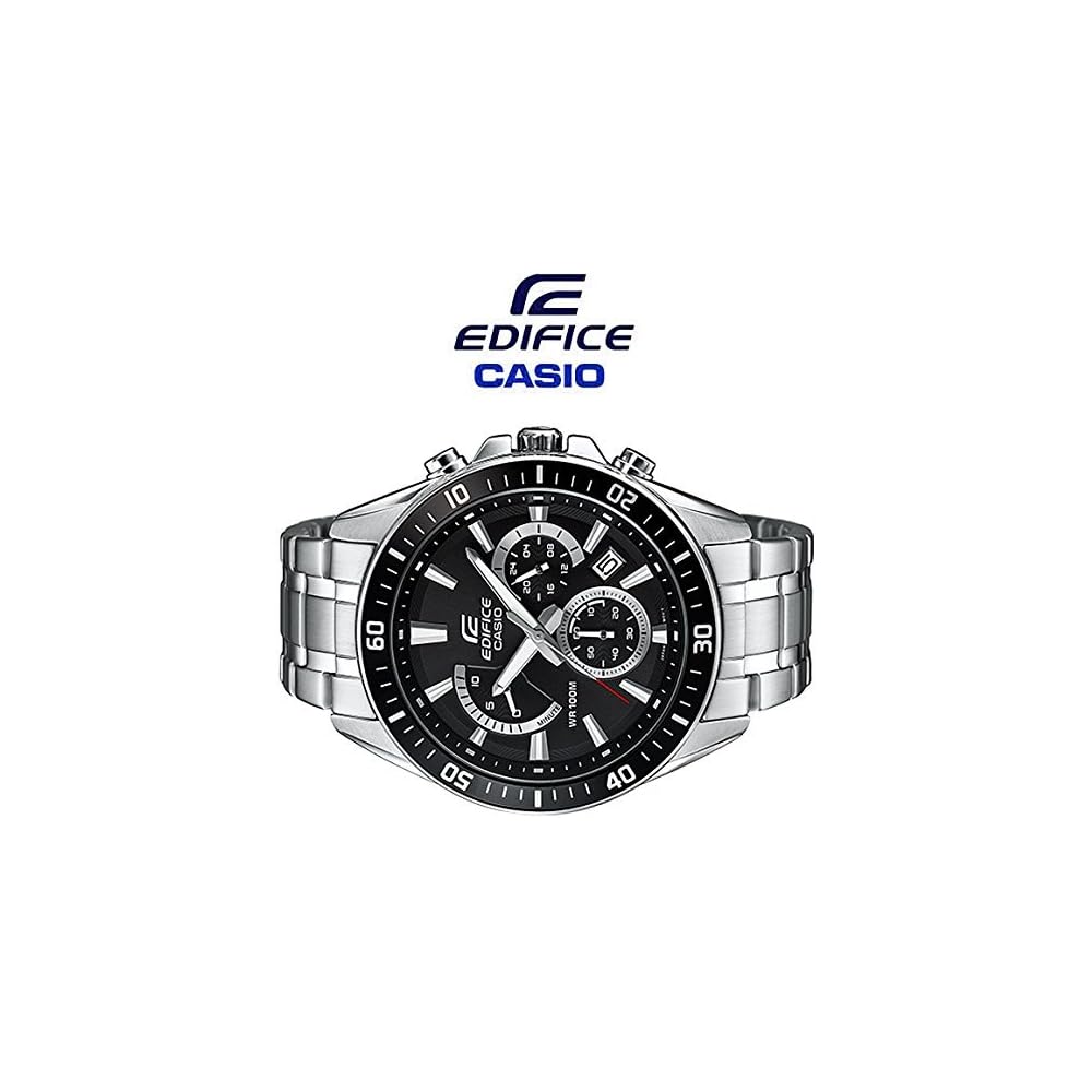 Casio Edifice EFR-552D-1A Men's Chronograph Watch 100m Water Resistant Stainless Steel