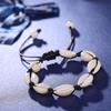 1 tobillera bohemia para mujer, pulsera de verano para playa, descalza, para tobillo, correa para el tobillo, joyería para el pie, accesorios de cuentas.