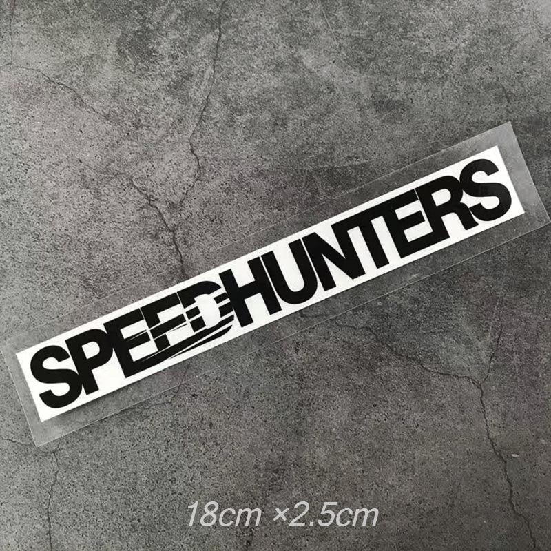 Speed Hunter JDM Reflective Stickers for Motorcycle & Car Windows