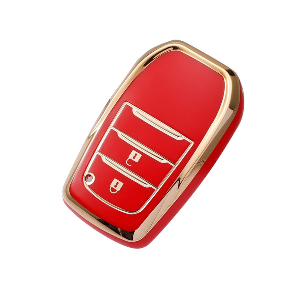 

Kinotaka Toyota TPU Key Case for Yaris Cross/Prius 60 Series/New красный