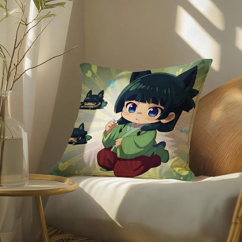 Animethea-Apothecarydiariesmaomao Pillow Case Pillowcase, Double-Sided Printed, Sofa Cushion, Bedroom Headboard