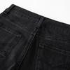 Jeans Skinny RAIN.CUN da Donna Nero-Grigio a Vita Alta con Fodera in Pile
