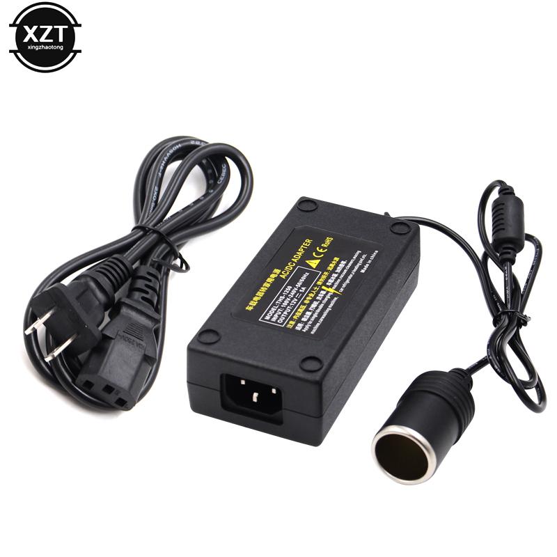 AC Power Converter DC 110V 220V To 12V 5A Car Cigarette Lighter Charger Socket For Car Vacuum Cleaner Refrigerator Adapter