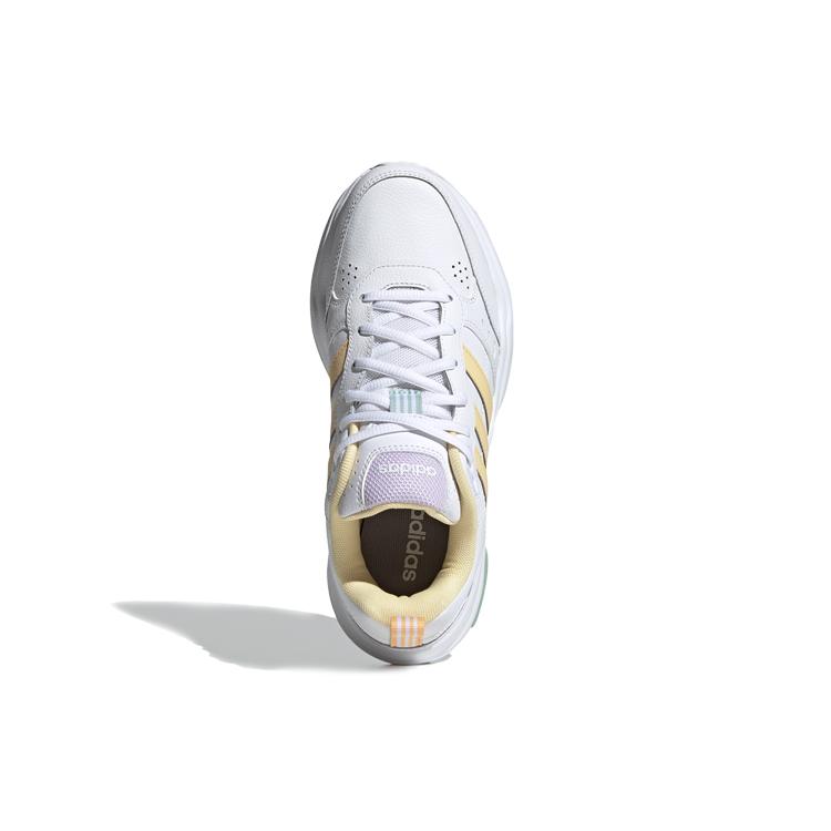adidas Neo Strutter White/Purple/Yellow Women's FY4376