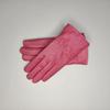 Gants en cuir pour femmes, couleur unie, gants de Protection chauds, accessoires d'extérieur, automne et hiver