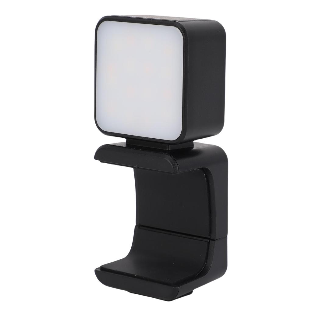 LED Video Light Fit for Pocket 3 Action Camera Adjustable Brightness Levels Portable Type C Rechargeable Auxiliary LED